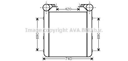 Интеркулер RE4048 AVA