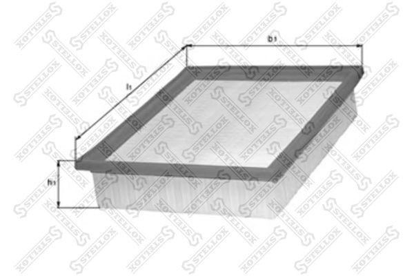 Фильтр воздушный 71-01573-SX STELLOX
