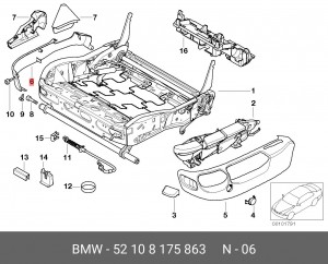 Деталь 52 10 8 175 863 BMW