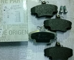 Колодки тормозные дисковые 410602192R RENAULT