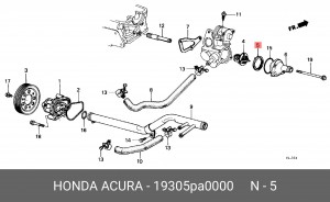 Деталь 19305PA0000 HONDA