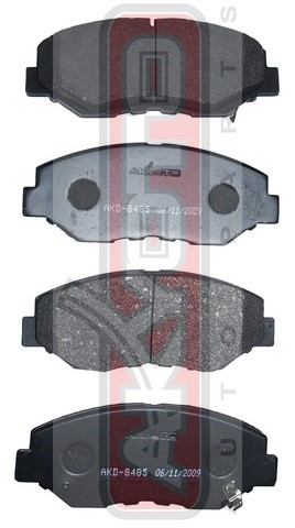 Колодки тормозные дисковые AKD-8485 AKYOTO