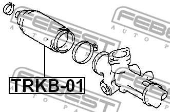 Пыльник рулевой рейки TRKB-01 FEBEST