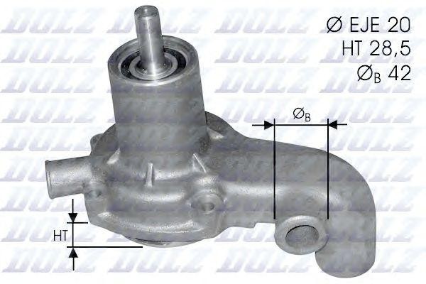 Водяной насос B110SP DOLZ