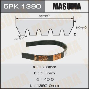 Ремень приводной 5PK-1390 MASUMA