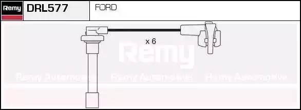 Ккомплект проводов зажигания DRL577 DELCO REMY