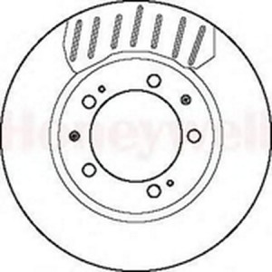 Тормозной диск 561756B BENDIX JURID