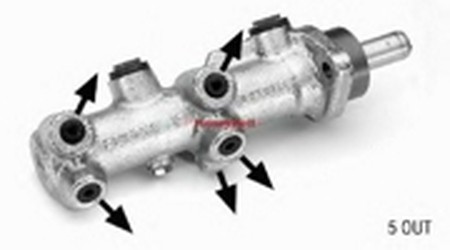 Главный тормозной цилиндр 132091B BENDIX JURID