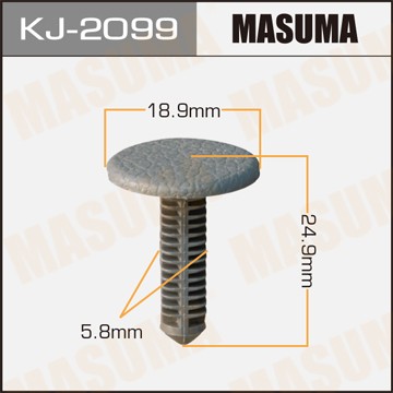 Клипса крепежная KJ2099 MASUMA