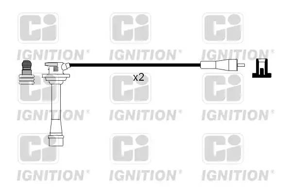 Ккомплект проводов зажигания XC662 QUINTON HAZELL