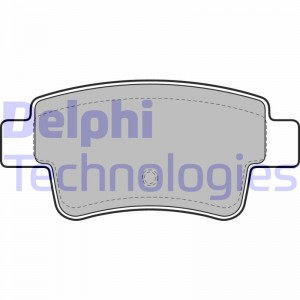Колодки тормозные дисковые LP2055 DELPHI