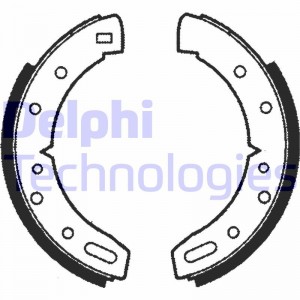 Комплект тормозных колодок LS1037 DELPHI