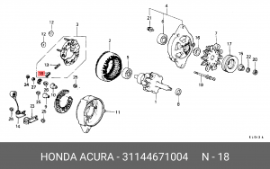Деталь 31144671004 HONDA