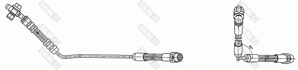 Тормозной шланг 9004491 GIRLING