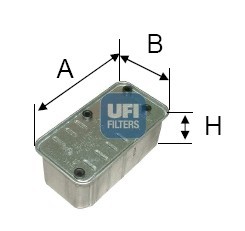 Топливный фильтр 24.325.00 UFI