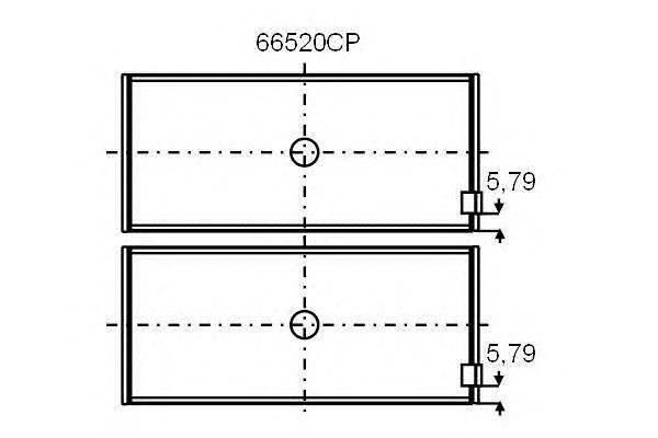 Подшипник 66520CP GLYCO