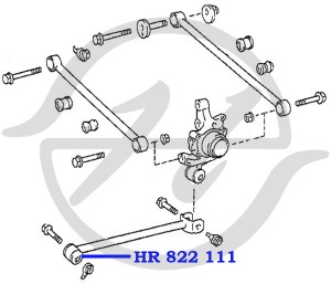 Сайлентблок HR 822 111 HANSE