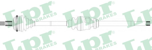 Приводной вал DS16093 LPR