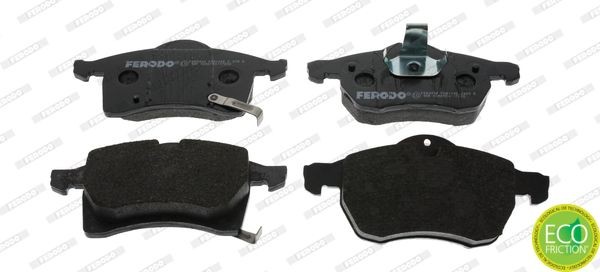 Комплект тормозных колодок, диско FDB1295 FERODO