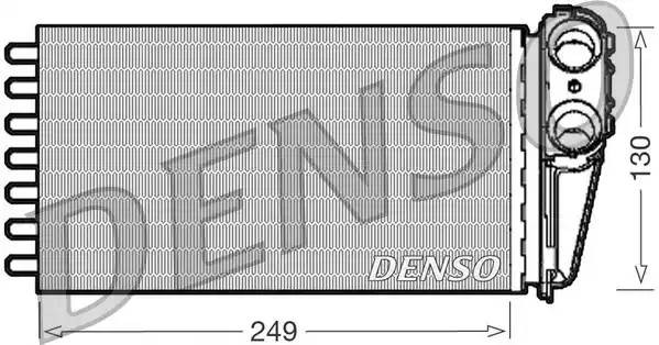 Теплообменник, отопление салона DRR21001 DENSO