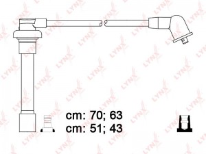 Провода высоковольтные системы зажигания (комплект) SPC3408 LYNXAUTO
