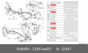 Деталь 22451AA021 SUBARU