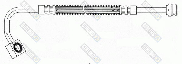 Тормозной шланг 9004451 GIRLING