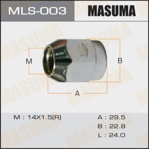 Гайка крепления колеса MLS-003 MASUMA