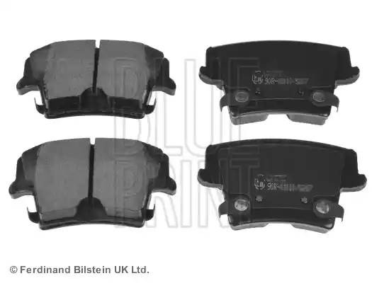Комплект тормозных колодок, диско ADA104205 BLUE PRINT
