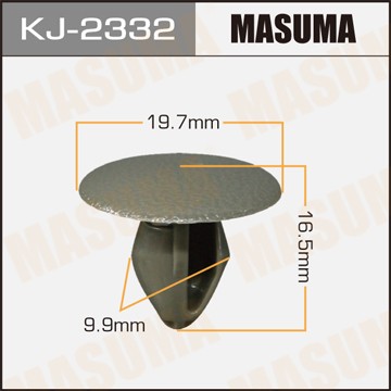 Клипса крепежная KJ2332 MASUMA