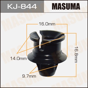 Клипса крепежная KJ844 MASUMA