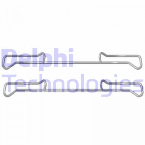 Комплектующие, колодки дискового тормоза LX0436 DELPHI