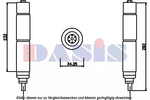 Осушитель, кондиционер 800449N AKS DASIS