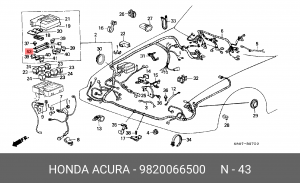 Деталь 9820066500 HONDA