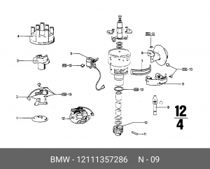 Пружина 12 11 1 357 286 BMW
