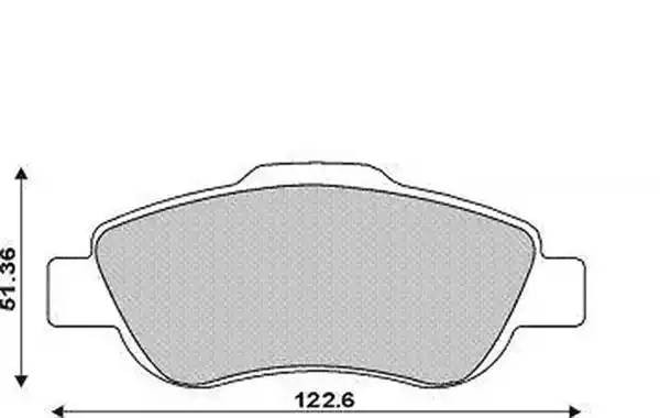 Комплект тормозных колодок, диско 430216171409 MAGNETI MARELLI