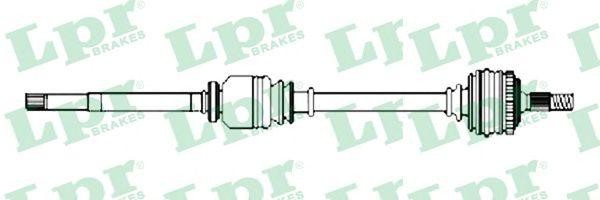 Приводной вал DS16207 LPR