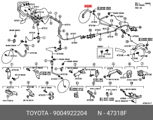 Деталь 90049-22204 DAIHATSU