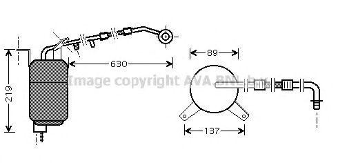 Осушитель кондиционера FDD111 AVA