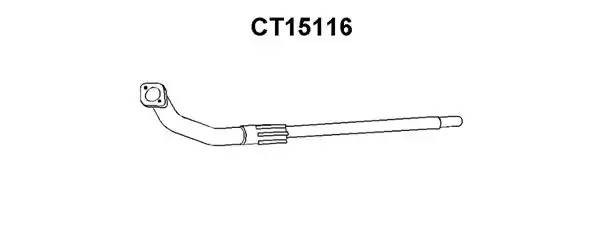 Выпускной трубопровод CT15116 VENEPORTE