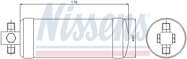 Осушитель, кондиционер 95418 NISSENS