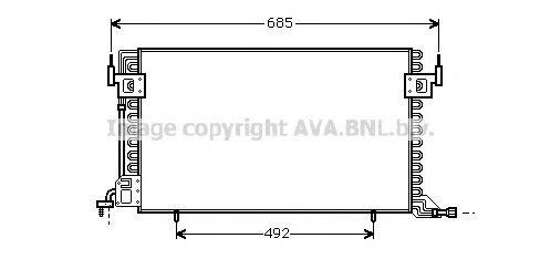 Конденсатор, кондиционер CN5100 AVA
