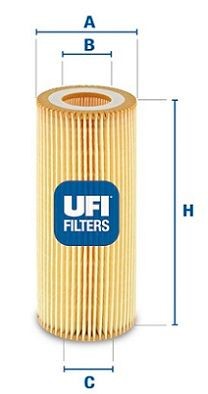 Масляный фильтр 2502100 UFI