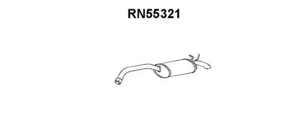 Глушитель выхлопных газов конечный RN55321 VENEPORTE