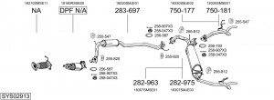 Выпускной трубопровод 836-803 BOSAL