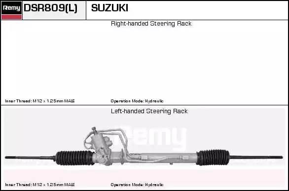 Рулевой механизм DSR809L DELCO REMY