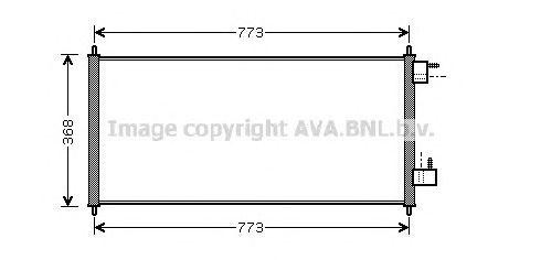Радиатор кондиционера FDA5361 AVA