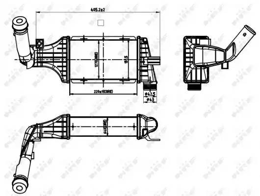 Интеркулер 30428 NRF