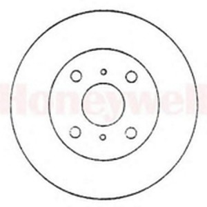Тормозной диск 561864B BENDIX JURID