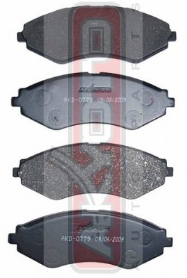 Колодки тормозные дисковые AKD-0779 AKYOTO